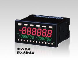 日本SHIMPO 嵌板式旋轉(zhuǎn)速度表DT-5TP
