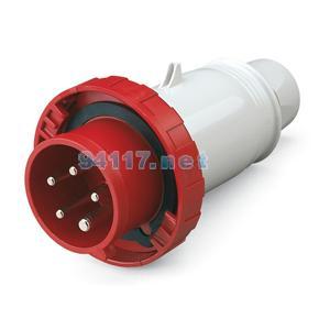 817曼奈柯斯IP44附加裝置暗裝插頭32A 3P