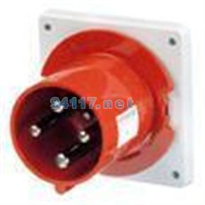 7286曼奈柯斯IP67帶開關(guān)和機(jī)械聯(lián)鎖插座400V，32A，3P，Amelan插座