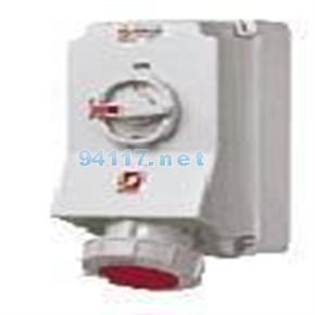 746曼耐克斯IP44 7芯附連接器16A 7P