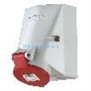 5610曼耐克斯IP44帶開關(guān)和機械聯(lián)鎖插座16A 4P