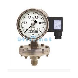 PGT43HP.160帶有電信號輸出的膜片式壓力表