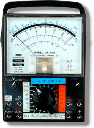 指針式模擬萬用表SK-500